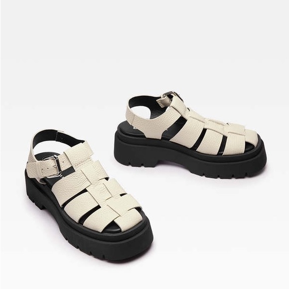 Miista Shoes - LIKE NEW E8 by Miista Kornelia Cage Platform Sandal